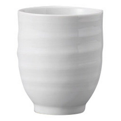 白湯呑(大) [ 7 x 8cm 200cc ] | ゆのみ 湯呑 湯飲み 一服 お茶 人気 おすすめ 食器 業務用 飲食店 カフェ うつわ 器 おしゃれ かわいい ギフト プレゼント 引き出物 誕生日 贈り物 贈答品