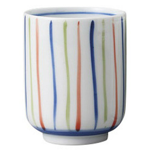 色十草長湯呑(大) [ 6.8 x 8.5cm 210cc ] | ゆのみ 湯呑 湯飲み 一服 お茶 人気 おすすめ 食器 業務用 飲食店 カフェ うつわ 器 おしゃれ かわいい ギフト プレゼント 引き出物 誕生日 贈り物 贈答品