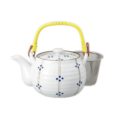 十草丸紋青DB4号土瓶 [ 12.2 x 9.8cm 560cc ] | ポット 急須 土瓶 お茶 大きい 一服 まったり 人気 お..