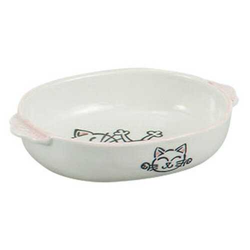 ネコPKグラタン (I) [ 18.5 x 12.7 x 3.8cm ] [ 洋陶 ] | グラタン スープ ドリア アヒージョ シチュー 人気 おすすめ 食器 洋食器 業務用 飲食店 カフェ うつわ 器 おしゃれ かわいい ギフト プレゼント 引き出物 誕生日 贈り物 贈答品 自宅 レストラン