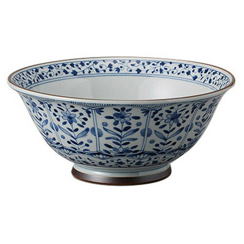 古染立花軽量麺鉢 [ 19.5 x 8.5cm 1000cc ] [ 中華丼 ] | 丼 丼ぶり どんぶり ラーメン チャーハン 人..