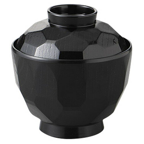樂天商城 - 3.0ミニ亀甲小吸椀 黒 [ 9 x 9.3(6.6)cm 230cc ] | 汁椀 お椀 スープ 日本食 パーティ おすすめ 人気 食器 業務用 飲食店 カフェ うつわ 器 おしゃれ かわいい お洒落 ギフト プレゼント 引き出物 内祝い 結婚祝い 誕生日 贈り物 贈答品