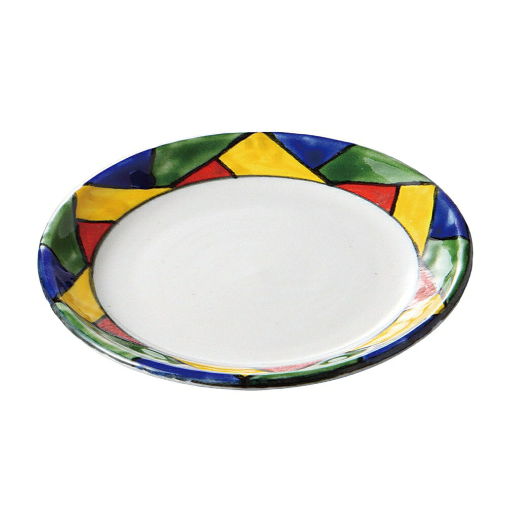 ステンドグラス風取皿　（本焼成） [16.3×2cm] | SNS インスタ映え おしゃれ かわいい かっこいい カフ..