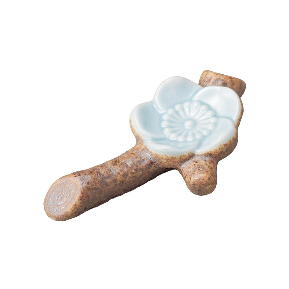 枝梅ブルーはしおき [6×3cm] | SNS インスタ映え おしゃれ かわいい かっこいい カフェ 和カフェ おうちカフェ 業務用 贈答 プレゼント ギフト シンプル モダン お祝い セット はしおき