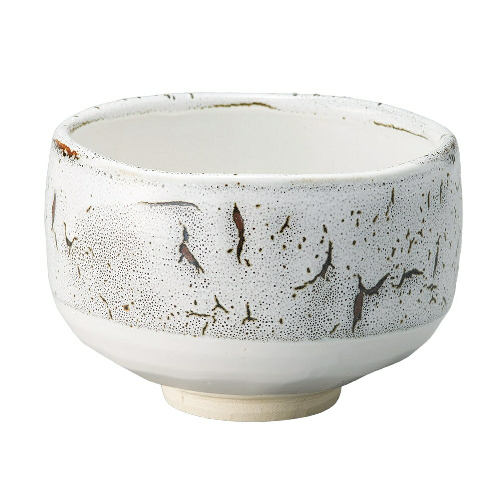 かいらぎ白天目抹茶碗 [12×7.7cm] | 茶道具 茶道 裏千家 表千家 茶器 抹茶碗 お抹茶 稽古用 茶会 茶席 お点前 お土産 プレゼント ギフト 贈り物