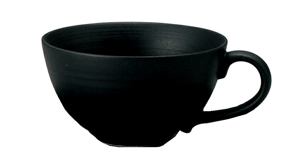 黒白（こくはく）　黒　コーヒーカップ [190cc] | 喫茶店 業務用 贈答 プレゼント ギフト おしゃれ かわいい かっこいい シンプル モダン お祝い セット 母の日 父の日 敬老の日