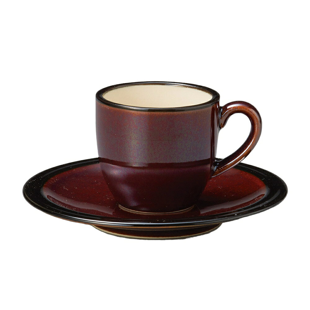 [商品名]BlackRustコーヒー碗皿（C）[素材][寸法]碗:7.1×6.6cm 160cc 皿:15.4×2cm結婚式のお返し、母の日のプレゼント、退職祝いなど、さまざまな場面でご利用いただけます。陶器の専門問屋が厳選した、プレゼントやギフトにピッタリな逸品です。[碗:7.1×6.6cm 160cc 皿:15.4×2cm] こちらは、落ち着いた雰囲気のコーヒー碗皿（カップ＆ソーサー）でございます。選び抜いた一品は、使うごとに愛着が増し、幸せをもたらしてくれる大切な宝物となるでしょう。ご自宅での普段使いの他に、レストランやカフェなどの飲食店で、季節を問わずご利用いただける商品でございます。また、弊社サイトでは他にも様々な商品を数多く取り揃えておりますので、お好みや用途、御予算に合わせてお選び下さいませ。一部の商品はメーカーよりお取り寄せとなりますので、納期が前後することがございます。あらかじめご了承ください。商品によっては手造りのため、写真と色・かたちが若干異なることがございます。われものですので丁重に梱包させていただいておりますが、ご質問などございましたらお気軽にお問い合わせください。ご注文に関する注意事項は 【こちら】ご購入前にご確認ください。