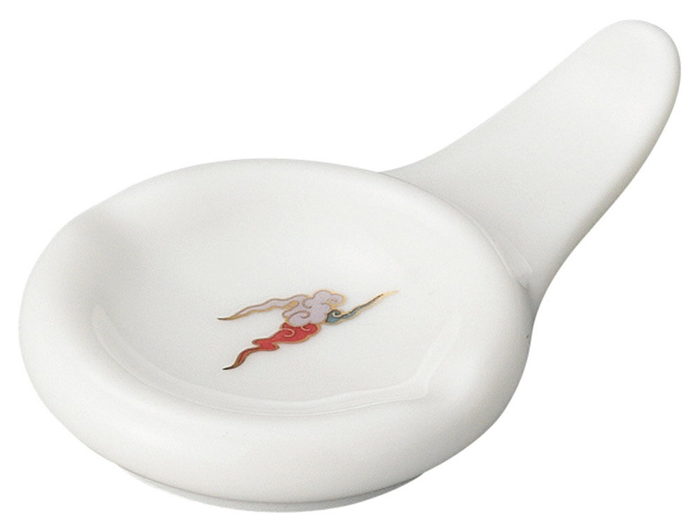 金彩鳳凰　レンゲ兼用箸置（N） [9.4×5.6cm] | SNS インスタ映え おしゃれ かっこいい カッコイイ 中華..