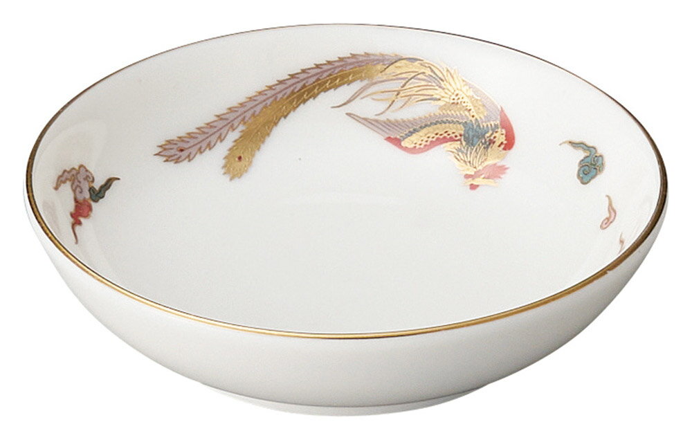 金彩鳳凰　3　3／4小皿（N） [9.7×2.5cm] | SNS インスタ映え おしゃれ かっこいい カッコイイ 中華料理 業務用 バイキング ビュッフェ 開店 アジア(3)