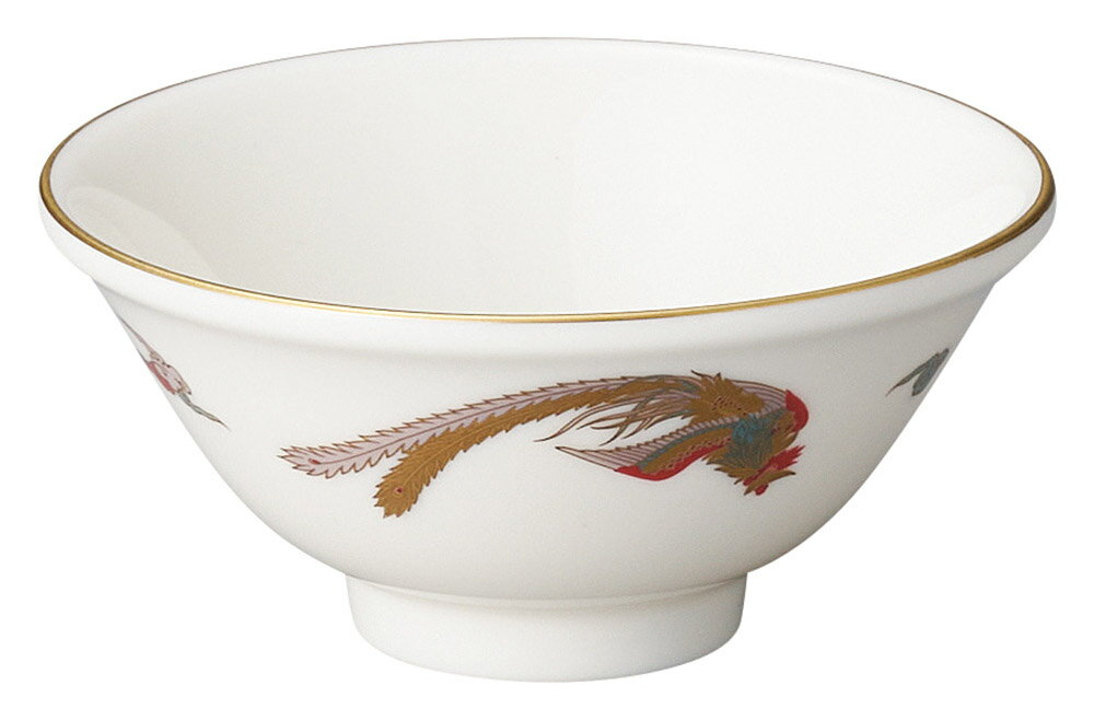 金彩鳳凰　4吋スープ碗（N） [10.3×4.7cm] | SNS インスタ映え おしゃれ かっこいい カッコイイ 中華料..