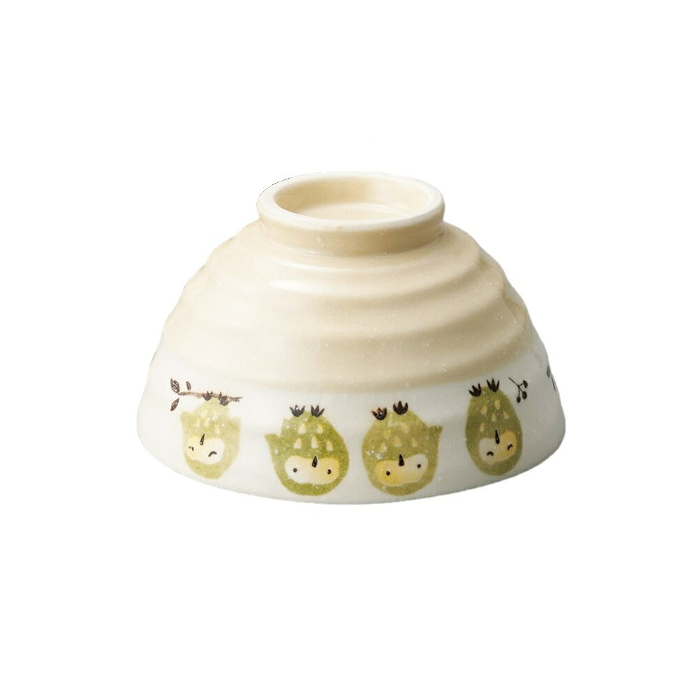 [商品名]森のふくろう　緑飯碗[素材][寸法]11.5×6.5cm結婚式のお返し、母の日のプレゼント、退職祝いなど、さまざまな場面でご利用いただけます。陶器の専門問屋が厳選した、プレゼントやギフトにピッタリな逸品です。[11.5×6.5cm] 日常使いのご飯茶碗が揃いました。お気に入りのご飯茶碗で、毎日の食事を楽しんでみてはいかがでしょうか。ご自宅での普段使いの他に、レストランや居酒屋などの飲食店で、季節を問わずご利用いただける商品でございます。また、弊社サイトでは他にも様々な商品を数多く取り揃えておりますので、お好みや用途、御予算に合わせてお選び下さいませ。一部の商品はメーカーよりお取り寄せとなりますので、納期が前後することがございます。あらかじめご了承ください。商品によっては手造りのため、写真と色・かたちが若干異なることがございます。われものですので丁重に梱包させていただいておりますが、ご質問などございましたらお気軽にお問い合わせください。ご注文に関する注意事項は 【こちら】ご購入前にご確認ください。
