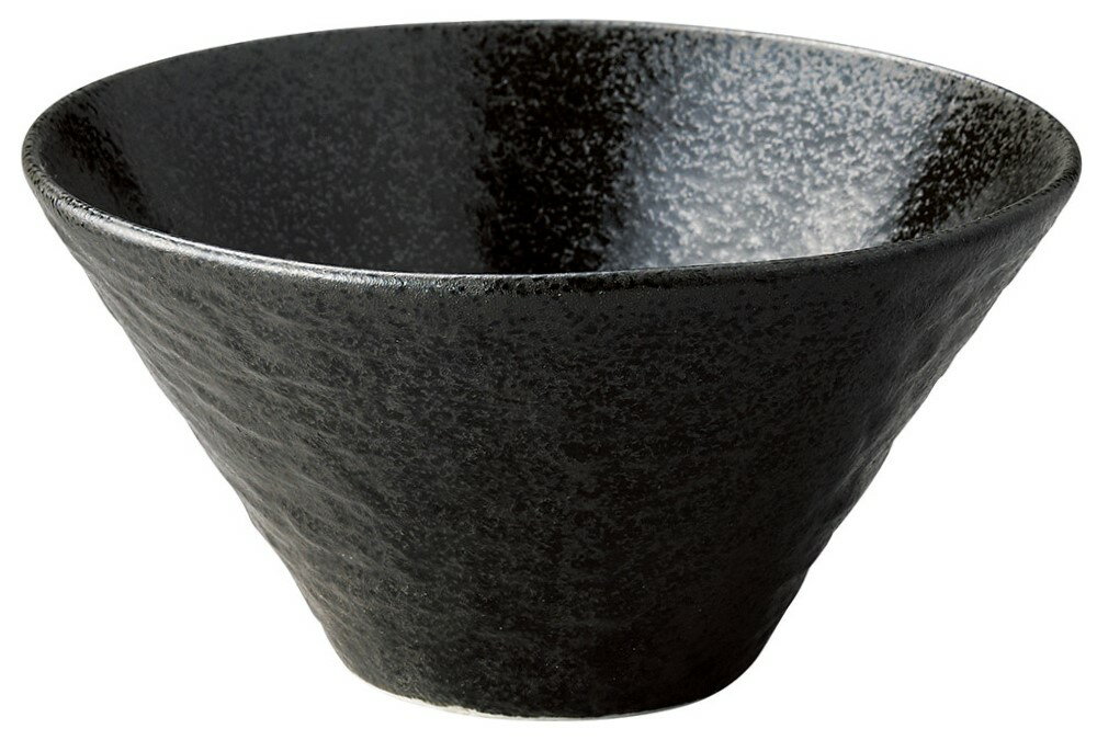 ペトラ　ブラック　18cm深ボール [18×9cm] | SNS インスタ映え おしゃれ かわいい かっこいい 和カフェ おうちカフェ 器 食器 和食器 洋食器 業務用 バイキング ビュッフェ 開店 ホテル