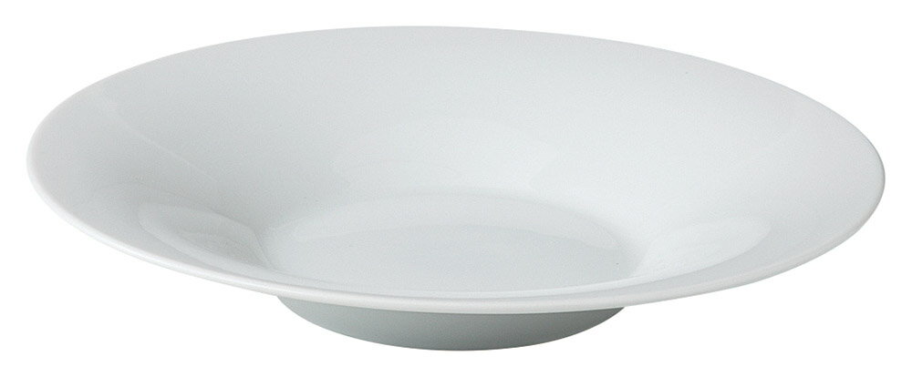 アリスホワイト 22cm深皿 [22.1×4cm] | SNS インスタ映え おしゃれ かわいい かっこいい 和カフェ おうちカフェ 器 食器 和食器 洋食器 業務用 バイキング ビュッフェ 開店 ホテル