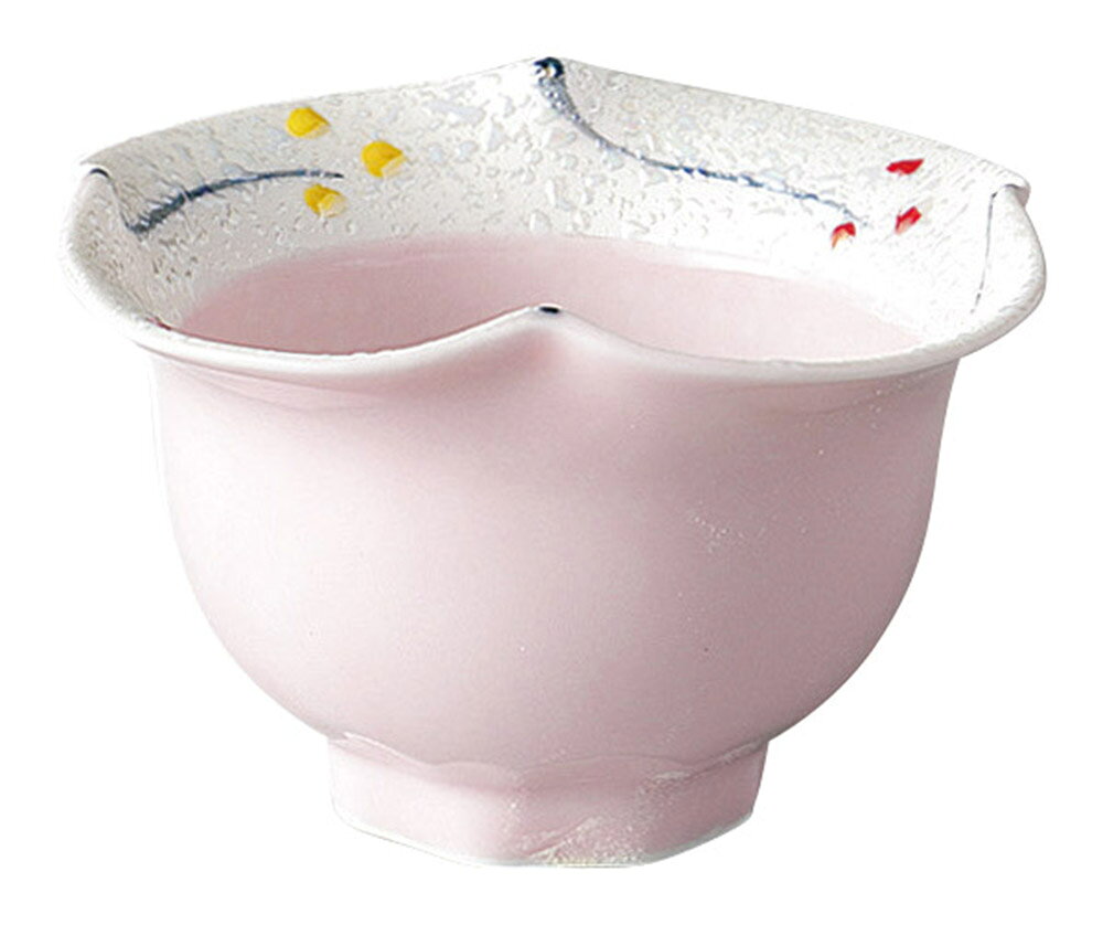 [商品名]有田焼　小花ラスター花渕小中付（ピンク）[素材][寸法]8.5×5cm結婚式のお返し、母の日のプレゼント、退職祝いなど、さまざまな場面でご利用いただけます。陶器の専門問屋が厳選した、プレゼントやギフトにピッタリな逸品です。[8.5×5cm] おもてなしの中に、ひと工夫アクセントがある器、どんなシーンにも合う個性ある器でございます。こちらを使用して料理をお客様に提供すれば、より一層料理が美味しく見えること間違いないでしょう。ご自宅での普段使いの他に、レストランや居酒屋などの飲食店で、季節を問わず様々なシーンでご利用いただける商品でございます。また、弊社サイトでは他にも様々な商品を数多く取り揃えておりますので、お好みや用途、御予算に合わせてお選び下さいませ。一部の商品はメーカーよりお取り寄せとなりますので、納期が前後することがございます。あらかじめご了承ください。商品によっては手造りのため、写真と色・かたちが若干異なることがございます。われものですので丁重に梱包させていただいておりますが、ご質問などございましたらお気軽にお問い合わせください。ご注文に関する注意事項は 【こちら】ご購入前にご確認ください。