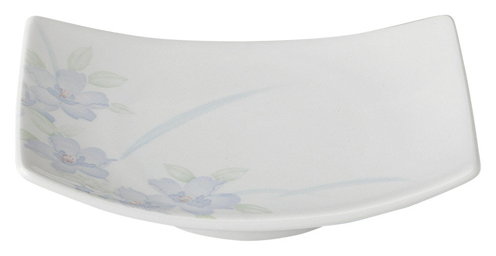 花のささやき　長角6．0皿 [17.7×12.1cm] | SNS インスタ映え おしゃれ かわいい かっこいい 和カフェ ..