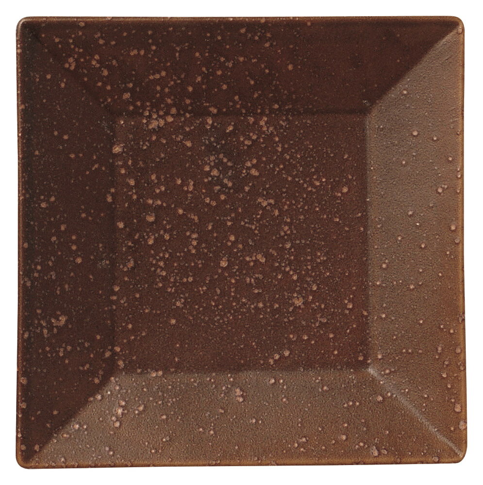 樂天商城 - ミスト　茶ミスト　13cm正角取皿 [13.5×13.5×2cm] | SNS インスタ映え おしゃれ かわいい かっこいい 和カフェ おうちカフェ 器 食器 和食器 洋食器 業務用 バイキング ビュッフェ 開店