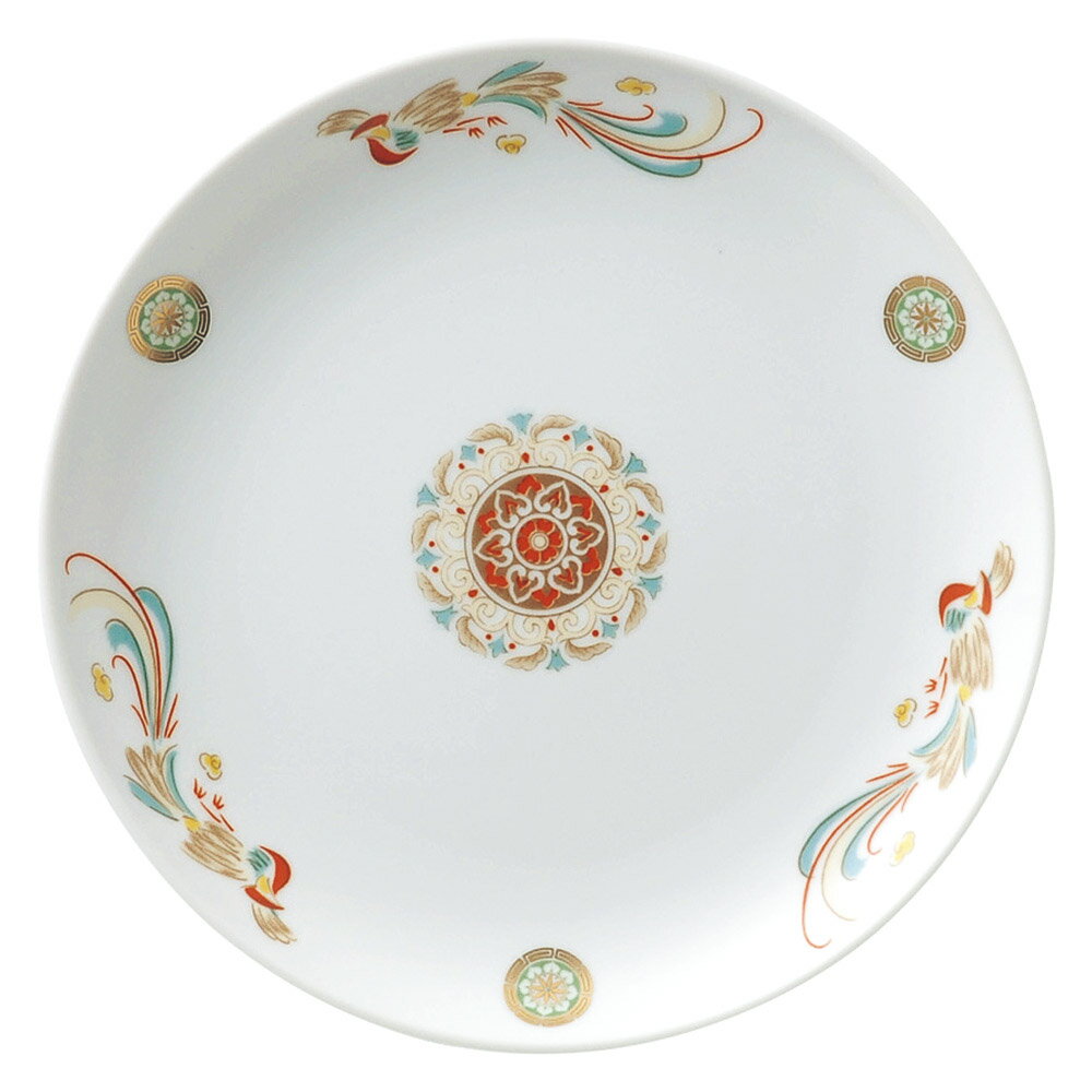 [商品名]金紋翔鳳　7．5吋丸皿[素材][寸法]19×2.4cm結婚式のお返し、母の日のプレゼント、退職祝いなど、さまざまな場面でご利用いただけます。陶器の専門問屋が厳選した、プレゼントやギフトにピッタリな逸品です。[19×2.4cm] おもてなしの中に、ひと工夫アクセントがある食器、他店と差別化して使いたい高級で存在感のある食器でございます。こちらを使用して料理をお客様に提供すれば、より一層料理が美味しく見えること間違いないでしょう。中華料理を専門とする飲食店などで、季節を問わず様々なシーンでご利用いただける商品でございます。また、弊社サイトでは他にも様々な商品を数多く取り揃えておりますので、お好みや用途、御予算に合わせてお選び下さいませ。一部の商品はメーカーよりお取り寄せとなりますので、納期が前後することがございます。あらかじめご了承ください。商品によっては手造りのため、写真と色・かたちが若干異なることがございます。われものですので丁重に梱包させていただいておりますが、ご質問などございましたらお気軽にお問い合わせください。ご注文に関する注意事項は 【こちら】ご購入前にご確認ください。