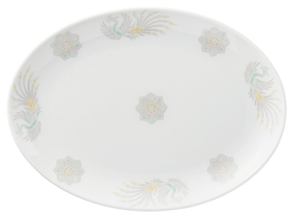 北京　12吋メタ玉プラター [31.6×3.3cm] | SNS インスタ映え おしゃれ かっこいい カッコイイ 中華料理 業務用 バイキング ビュッフェ 開店 アジア