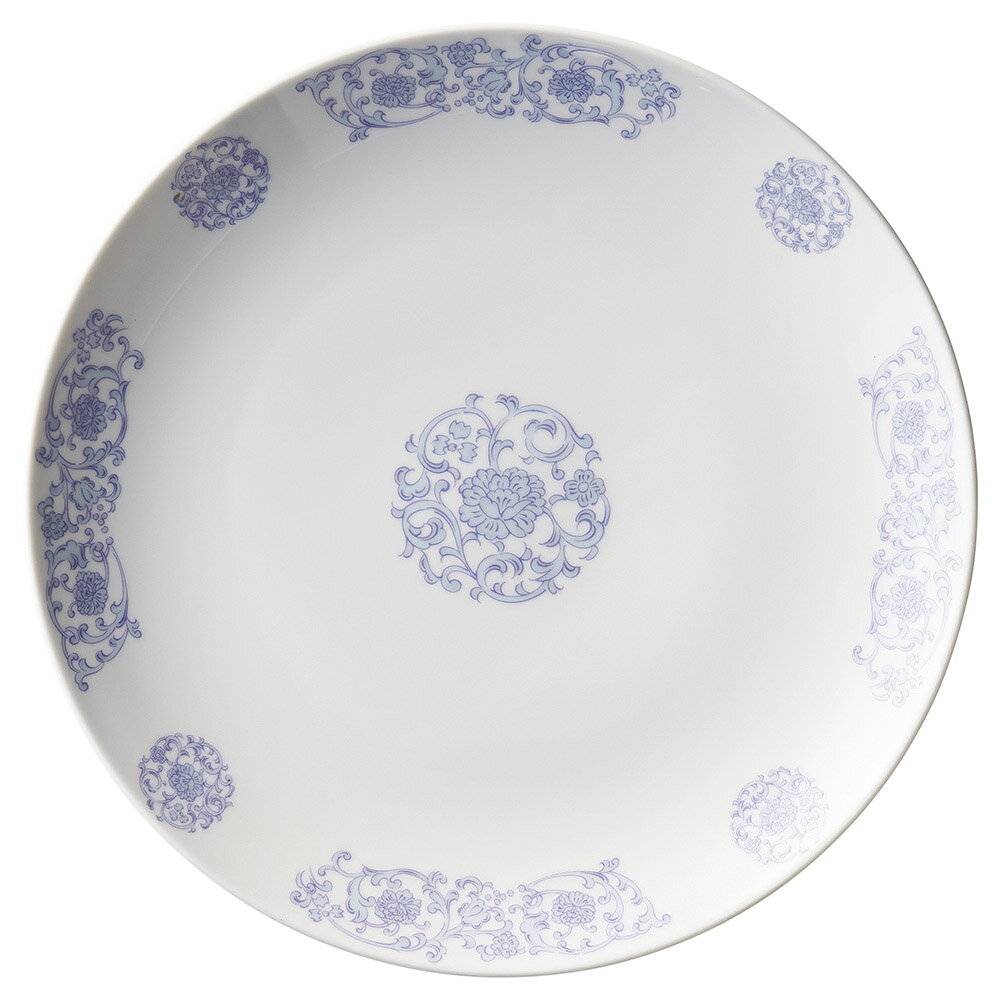 シルクロード　28cm丸皿 [28×3cm] | SNS インスタ映え おしゃれ かっこいい カッコイイ 中華料理 業務..