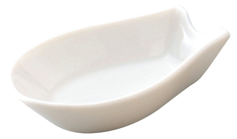 白磁中華　レンゲ台 [9.2×5.5cm] | SNS インスタ映え おしゃれ かっこいい カッコイイ 中華料理 業務用 バイキング ビュッフェ 開店 アジア(3)
