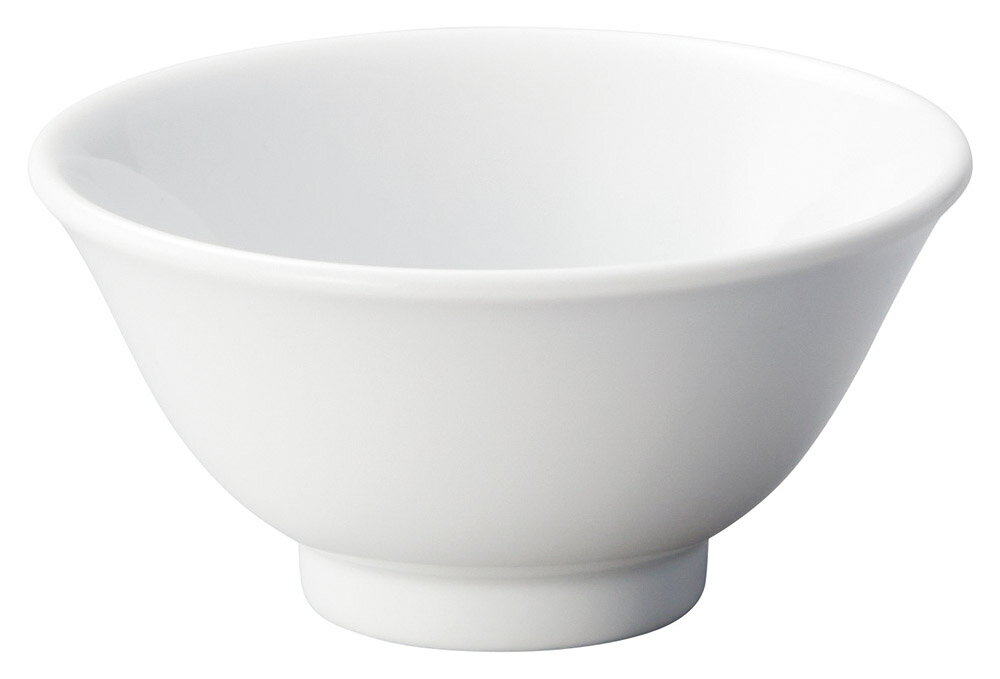 アジアン白　反3．6汁碗 [11.9×5.8cm] | SNS インスタ映え おしゃれ かっこいい カッコイイ 中華料理 ..