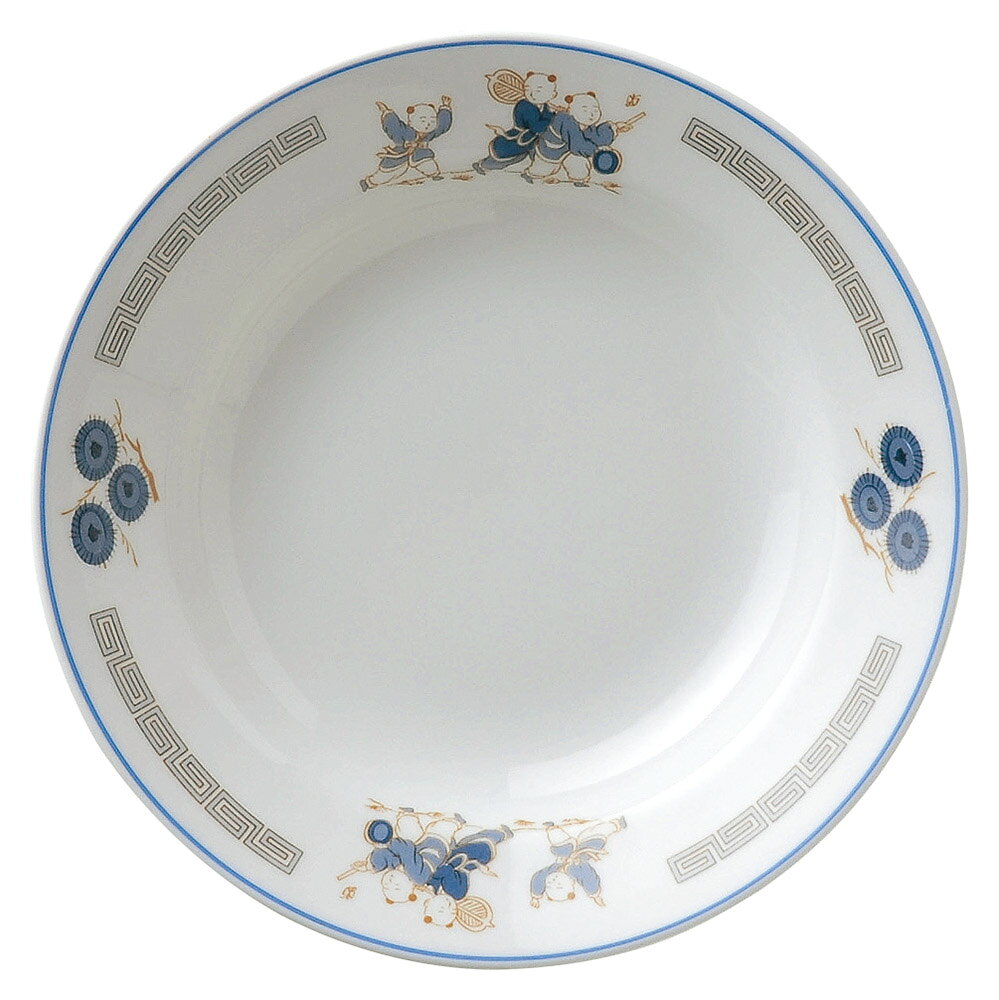 [商品名]松唐子　8吋スープ皿[素材][寸法]21×3.8cm結婚式のお返し、母の日のプレゼント、退職祝いなど、さまざまな場面でご利用いただけます。陶器の専門問屋が厳選した、プレゼントやギフトにピッタリな逸品です。[21×3.8cm] おもてなしの中に、ひと工夫アクセントがある食器、他店と差別化して使いたい高級で存在感のある食器でございます。こちらを使用して料理をお客様に提供すれば、より一層料理が美味しく見えること間違いないでしょう。中華料理を専門とする飲食店などで、季節を問わず様々なシーンでご利用いただける商品でございます。また、弊社サイトでは他にも様々な商品を数多く取り揃えておりますので、お好みや用途、御予算に合わせてお選び下さいませ。一部の商品はメーカーよりお取り寄せとなりますので、納期が前後することがございます。あらかじめご了承ください。商品によっては手造りのため、写真と色・かたちが若干異なることがございます。われものですので丁重に梱包させていただいておりますが、ご質問などございましたらお気軽にお問い合わせください。ご注文に関する注意事項は 【こちら】ご購入前にご確認ください。