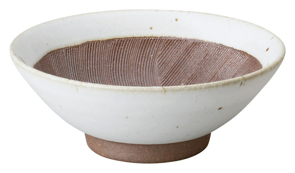 6寸波紋すり鉢　白 [19.2×7.2cm] | 器 和食器 和食 業務用 贈答 プレゼント ギフト おしゃれ かわいい ..