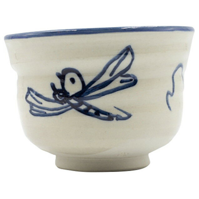 御深井野点茶碗大（松吉作） 化粧箱入 [9×7cm 160g] | 茶道具 茶道 裏千家 表千家 茶器 器 茶碗　抹茶茶碗 抹茶碗 お抹茶 稽古用 茶会 茶席 お点前 お土産 プレゼント ギフト 贈り物 野点 キャンプ アウトドア