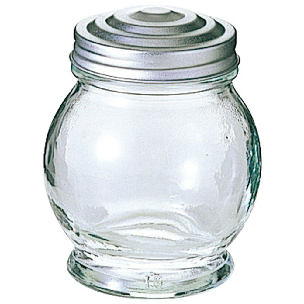 Storage Bins - 丸アメ [ Φ53(M75) x H95mm 180ml ] 【 キャニスター＆ボトル 】| 保存容器 ジャム ガラス カフェ 雑貨 ベーカリー 業務用