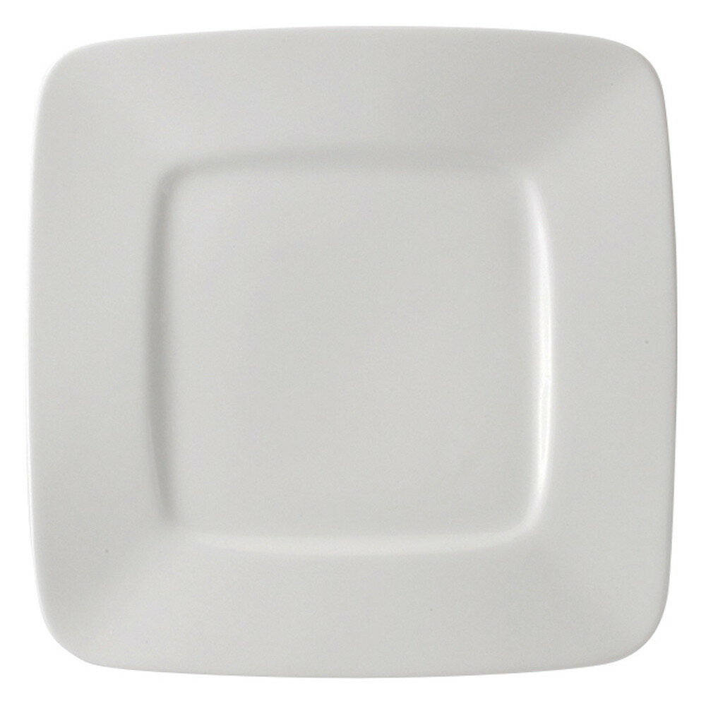 ユースフル 8”角プレート (NN-21) [ 200 x 200 x H18mm ]| 中皿 サラダ パスタ 取り皿 プレート 人気 おすすめ 食器 洋食器 業務用 飲食店 カフェ うつわ 器 おしゃれ かわいい ギフト プレゼント 引き出物 誕生日 贈り物 贈答品