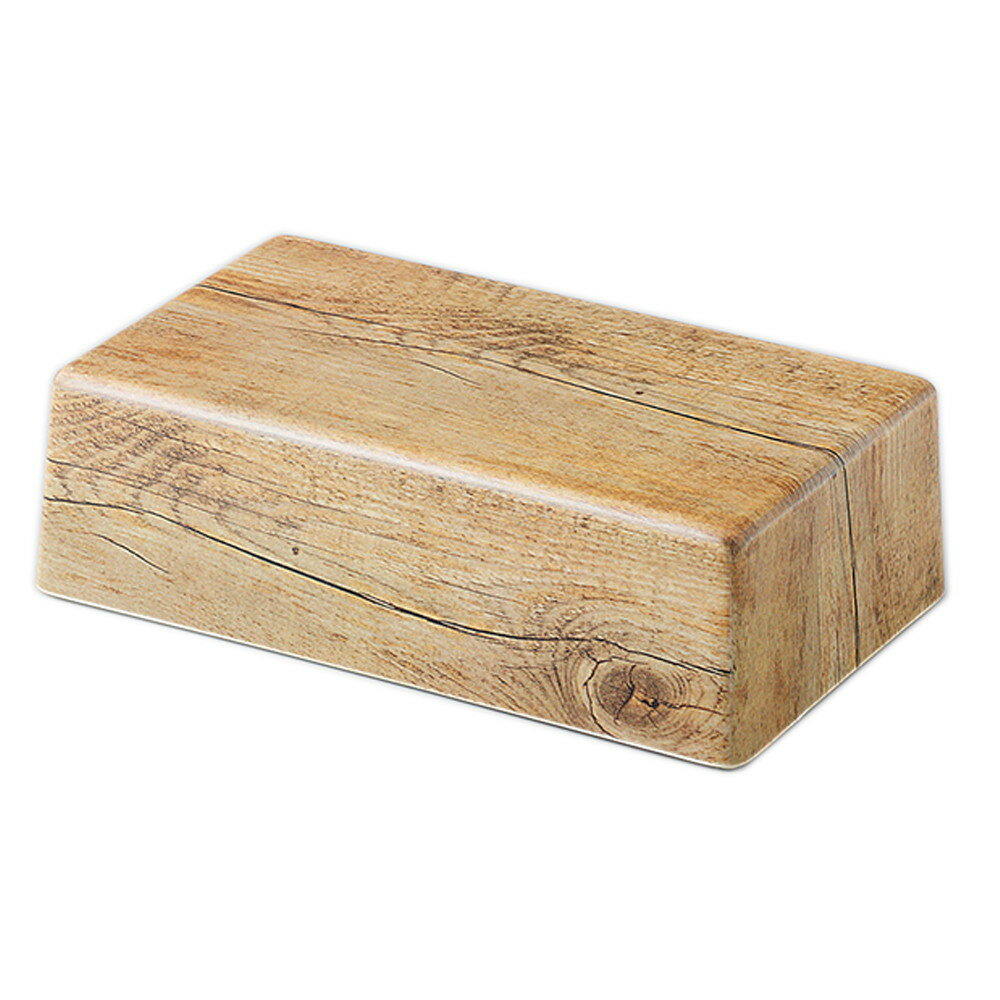 メラミンウッド ライザーS [ 245 x 145 x H76mm ] | 大皿 プレート パーティ 人気 おすすめ 食器 洋食..