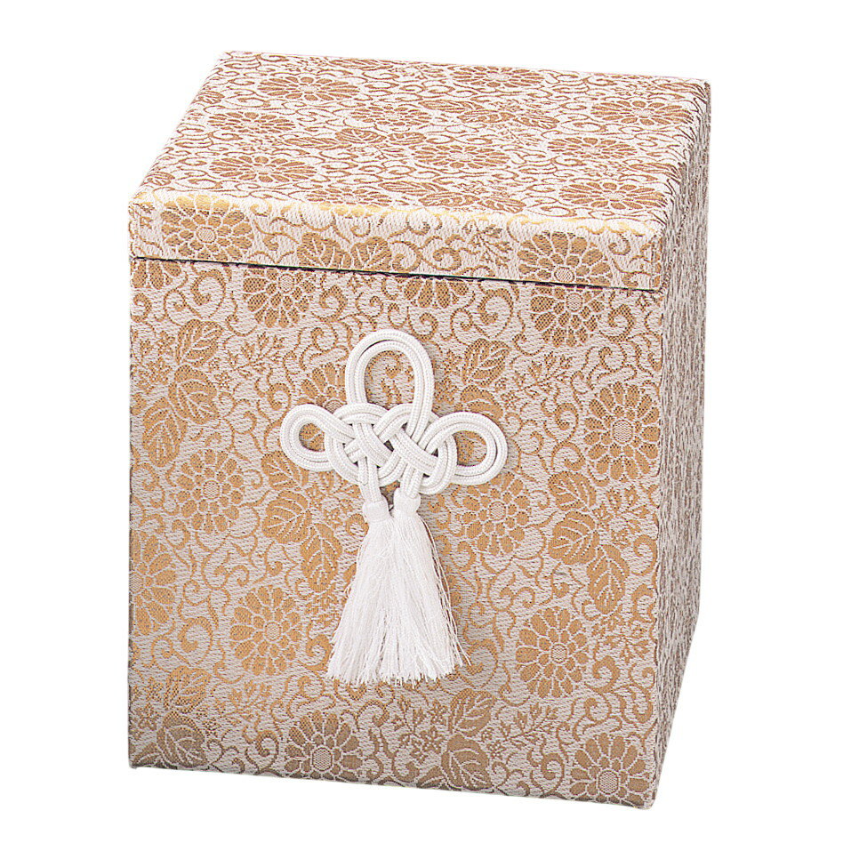 骨箱 広金箱(金） [ 8寸 ] | 骨箱 仏具 供養 お盆 葬式 仏壇 手元供養 お彼岸 迎え火 お寺 お墓 仏様 仏前 盆 お坊さん お供え 佛具