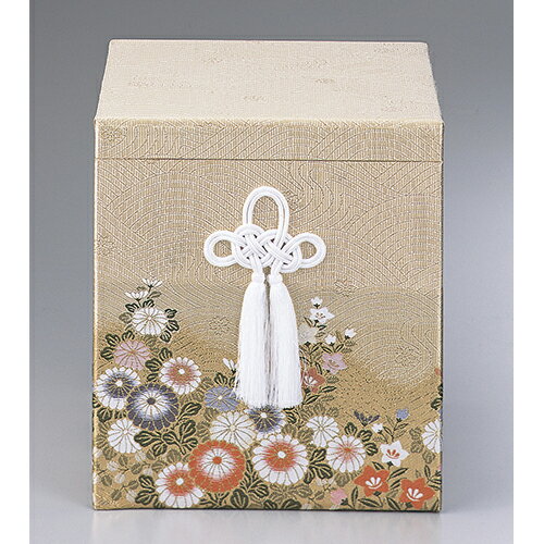 骨箱 金襴小菊箱 7寸壷用 [7寸壷用] | 仏具 仏壇 お盆 お彼岸 迎え火 供養 お寺 お墓 仏様 仏前 盆 お..