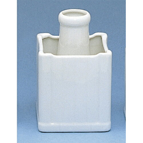 神具 白棚付榊立(角花立) 5寸 [5寸] 【供養 お盆 お彼岸 仏具】