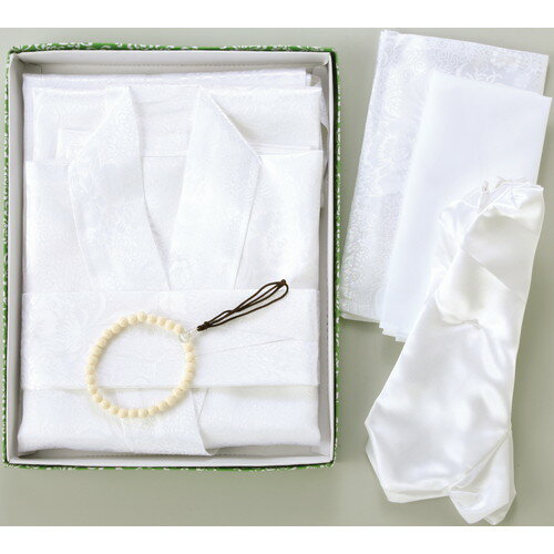 死装束 仏衣(無地) | 仏具 仏壇 お盆 お彼岸 迎え火 供養 お寺 お墓 仏様 仏前 盆 お坊さん お供え 手元供養 佛具のサムネイル