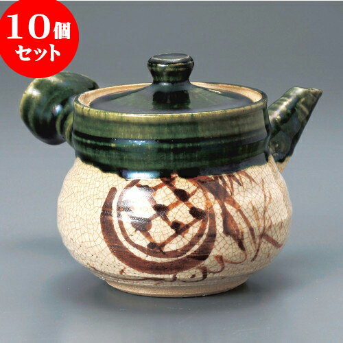 10個セット 急須 織部つた急須450cc ] | ポット 急須 きゅうす 土瓶 お茶 一服 まったり 人気 おすすめ..