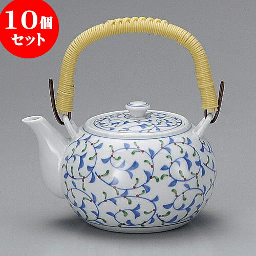10個セット 土瓶 都唐草m4号土瓶 有田焼 12 5 和食器 X 10cm 530ｃｃ ポット 正規品質保証 急須 土瓶 お茶 大きい 一服 まったり 人気 おすすめ 食器 業務用 茶碗 飲食店 贅沢品 カフェ うつわ 器 おしゃれ かわいい ギフト プレゼント 引き出物