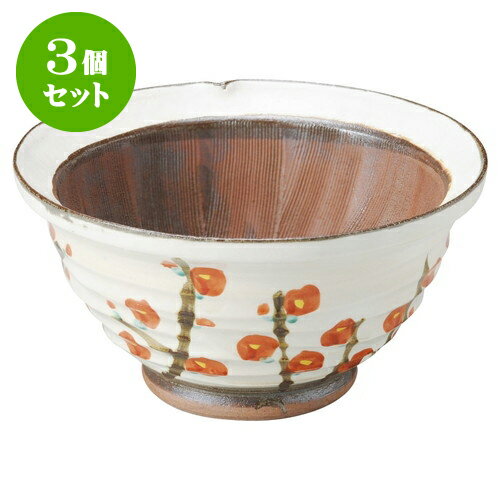 3個セットすり鉢 錦梅9.0スリ鉢 [ 27.2 x 14cm ] | 人気 おすすめ 食器 洋食器 業務用 飲食店 カフェ ..