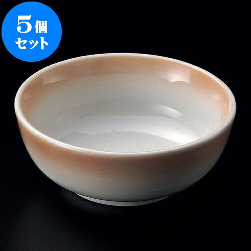 5個セット 呑水 オレンジ吹丸呑水 [ 10.2 x 4cm ] | 和食器 呑水 とんすい 玉割 料亭 ホテル 食器 業務用 飲食店 カフェ うつわ 器 おしゃれ かわいい ギフト プレゼント 内祝い 誕生日 贈り物 贈答品 おすすめ 食器セット