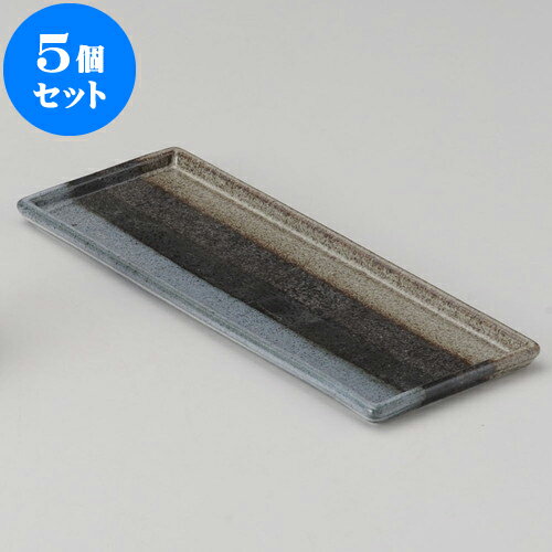 5個セット 卓上カスターセット 錦ライン21cm長角トレー [ 21.2 x 8.3 x 1cm ] | カスターセット 調味料入 卓上 薬味入 調理器具 キッチン 台所 プレゼント ギフト 結婚祝い 引き出物 内祝い 開店祝い 退職祝い せともの 瀬戸物 贈答品 贈り物 人気 通販