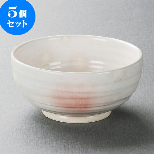 5個セット シリーズ丼 あかね6.0深口ボール [ 19 x 9cm ] | お好み丼 丼ぶり カフェ丼 鉢 ラーメン そば うどん ボウル 食器 業務用 飲食店 カフェ うつわ 器 おしゃれ かわいい ギフト プレゼント 誕生日 贈り物 贈答品 食器セット