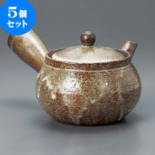 5個セット 急須 窯変2合急須（信楽焼）11 x 9.5cm 380cc ] | ポット 急須 きゅうす 土瓶 お茶 一服 まったり 人気 おすすめ 食器 業務用 飲食店 カフェ うつわ 器 おしゃれ かわいい ギフト プレゼント 引き出物 誕生日 贈り物 贈答品 食器セット