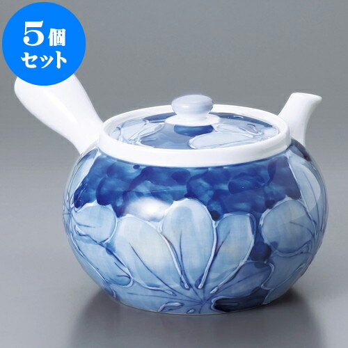 5個セット 急須 濃葉彩中急須（有田焼）11.5 x 8.5cm 450cc ] | ポット 急須 きゅうす 土瓶 お茶 一服 まったり 人気 おすすめ 食器 業務用 飲食店 カフェ うつわ 器 おしゃれ かわいい ギフト プレゼント 引き出物 誕生日 贈り物 贈答品 食器セット