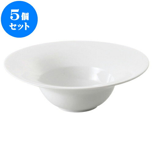 5個セット もだんコントラスト スイング小 [ 16.5 x 4cm ] | パスタ カレー メイン 皿 麺皿 スパゲティ 人気 おすすめ 食器 洋食器 業務用 飲食店 カフェ うつわ 器 おしゃれ かわいい ギフト 引き出物 誕生日 カフェ 自宅 レストラン イベント 食器セット