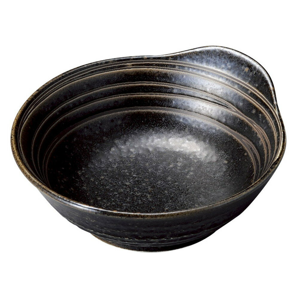 黒イラボらいんとん水 [ 14.5 x 5cm 220g ] [ とんすい ] | 飲食店 居酒屋 鍋 和食 旅館 ホテル 業務用