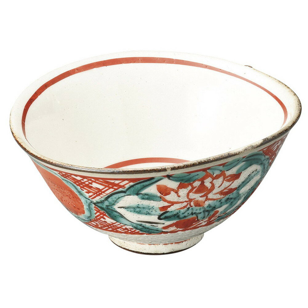 赤彩丸紋たわみ小鉢 [ 14 x 11.5 x 6cm ] | 小鉢 小 小さい 鉢 ボウル 万能 人気 おすすめ 食器 業務用 飲食店 カフェ うつわ 器 おしゃれ かわいい ギフト プレゼント内祝い 結婚祝い 誕生日 贈り物 贈答品