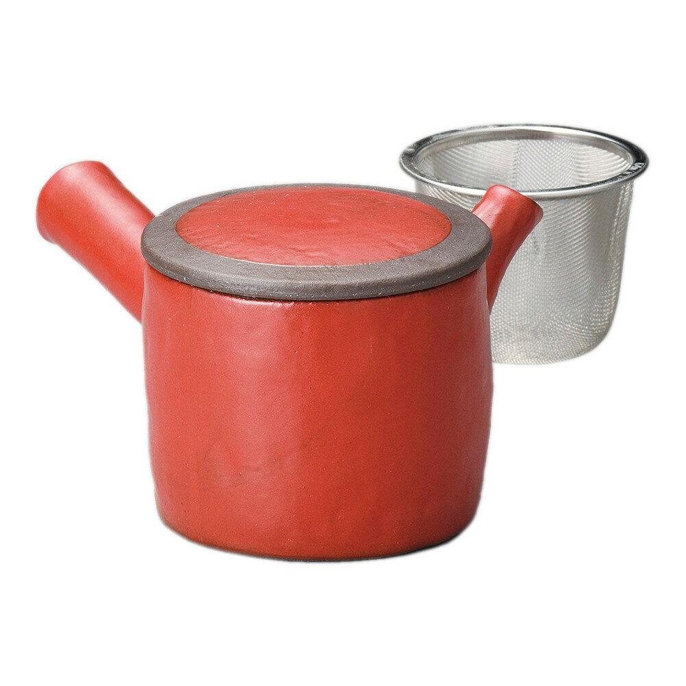 赤錆プリン急須(茶こし付)13 x 8.1cm・310cc 370g ] | ポット 急須 きゅうす 土瓶 お茶 一服 まったり ..