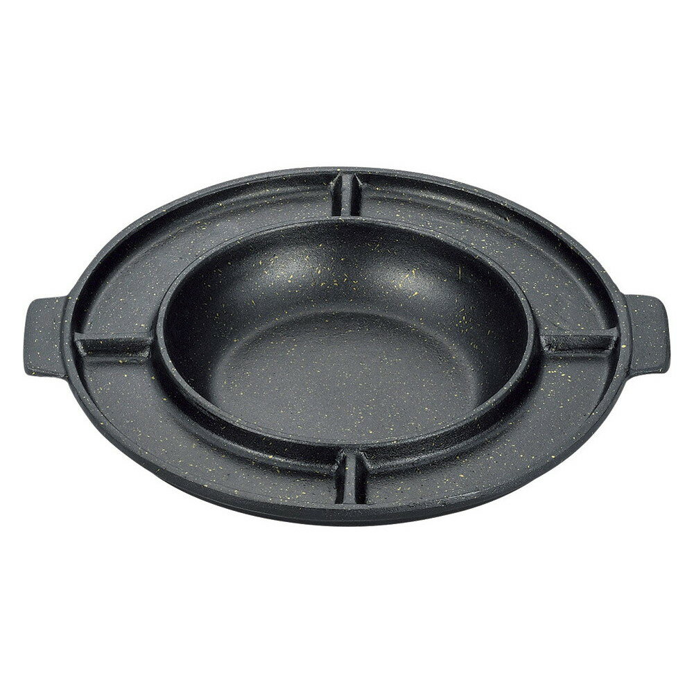 (アルミ)ダッカルビ鍋 四ツ切 [ 32.5 x 5.9cm ] [ 韓国鍋用品 ] | 韓国料理 アジア料理 飲食店 焼肉店 業務用