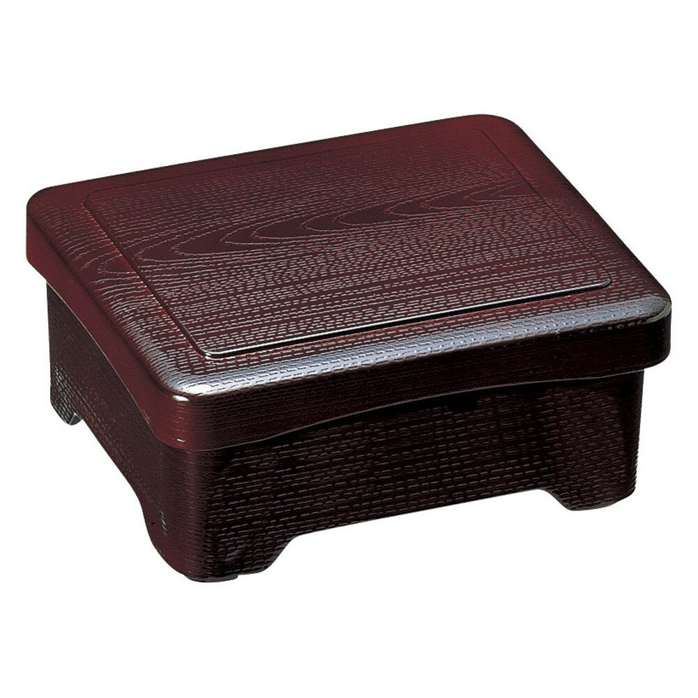 ［TA］耐熱木目丼重 溜内朱 [ 16.8 x 14.3 x 7.2cm・身14.8 x 12.3 x 4.7cm ] | お重 鰻 天丼 かつ丼 うどん そば 蕎麦 プレゼント ギフト 結婚祝い 引き出物 内祝い 開店祝い 退職祝い 贈答品 贈り物 人気 通販 おしゃれ かわいい 業務用 飲食店