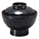 (TA)耐熱亀甲丼(大) 黒内朱 [ 15.6 x 13.4cm・身9.8cm・870cc 288(185) ] [ 椀 ] | 漆器 汁椀 お椀 スープ 日本食 パーティ おすすめ 人気 食器 業務用 飲食店 カフェ うつわ 器 おしゃれ かわいい お洒落 ギフト プレゼント 引き出物 内祝い 結婚祝い 誕生日 贈り物 贈答品